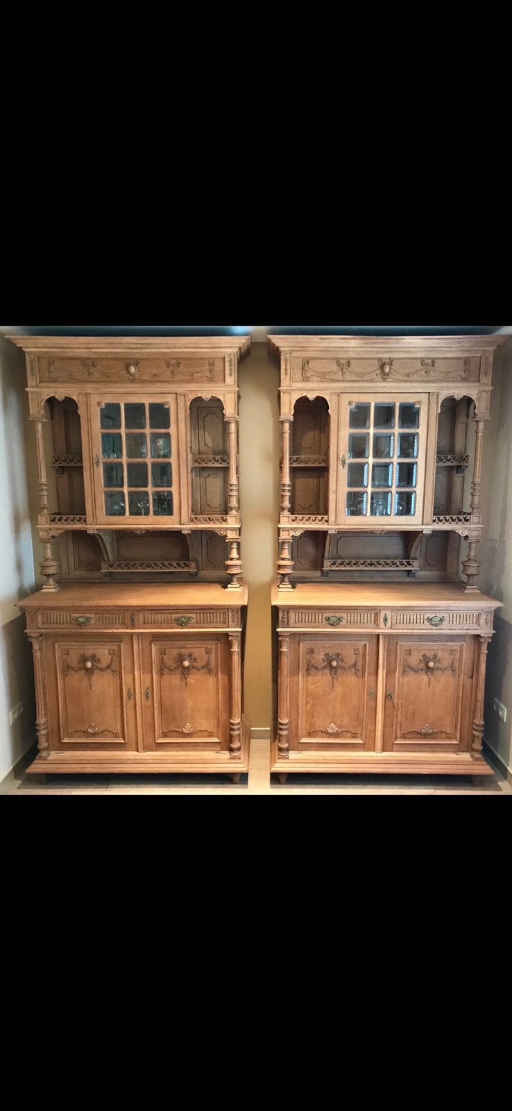Salle à manger complète antique, Enlèvement