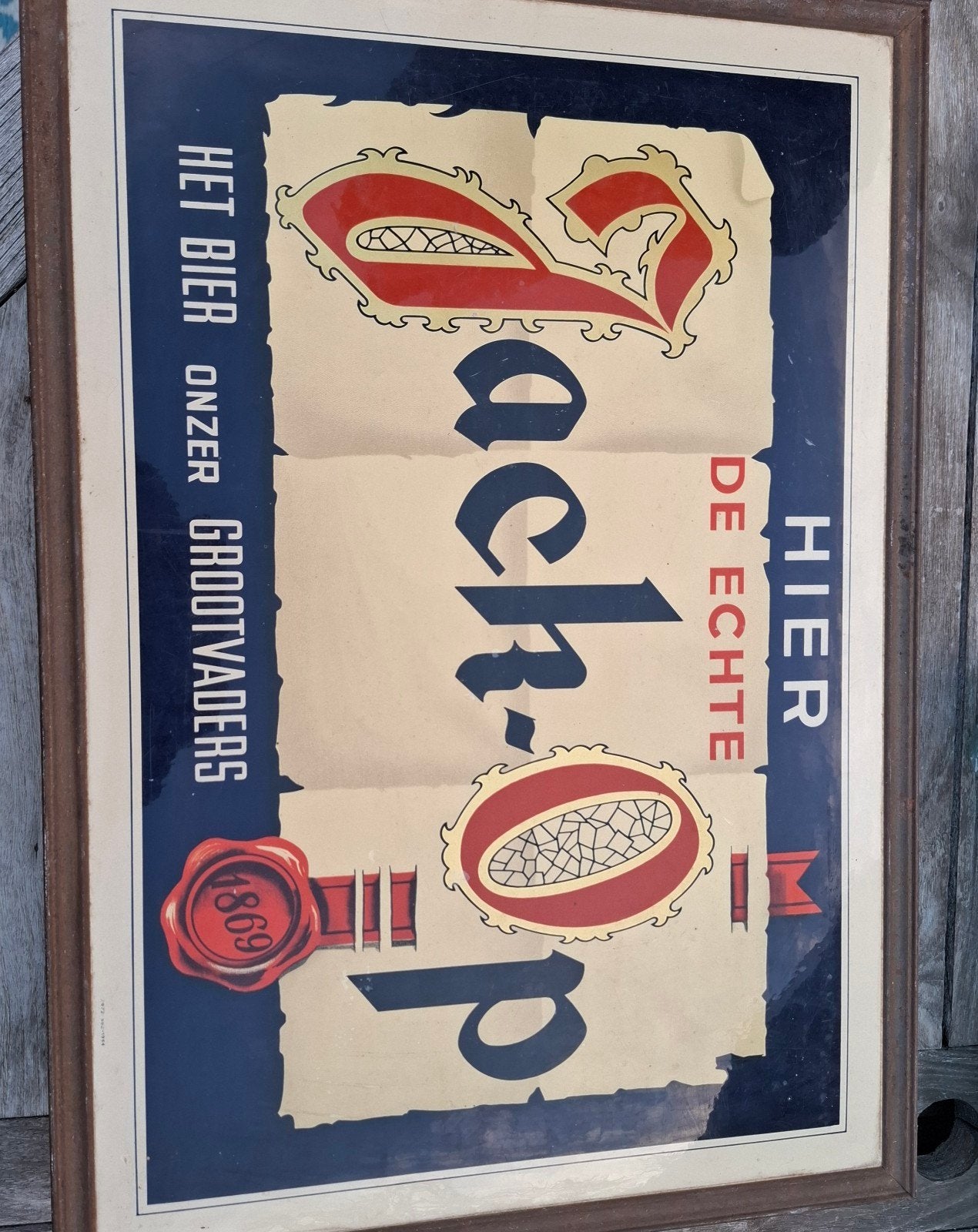 Reclamebord Jack Op bier, Verzamelen, Ophalen