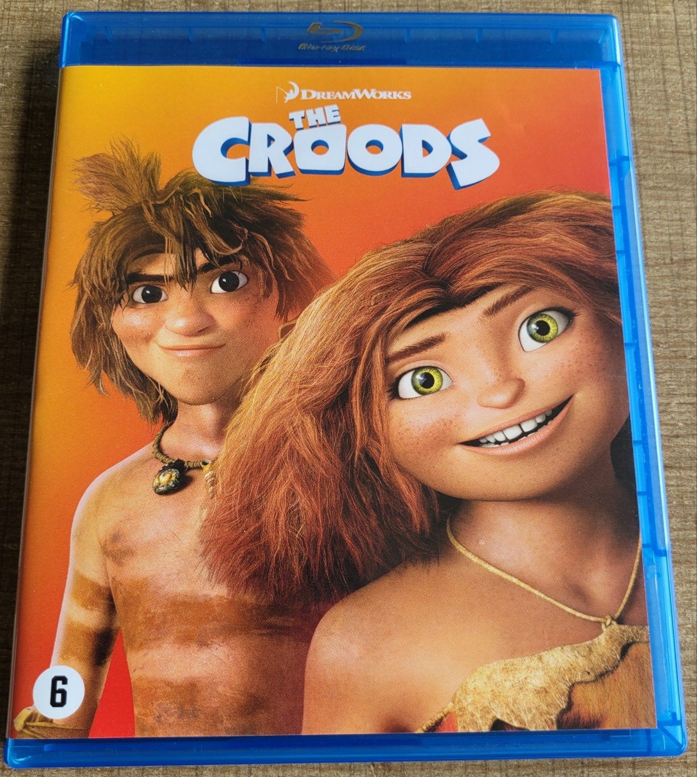 Blu-ray disc: The Croods, CD & DVD, Enlèvement ou Envoi, Dessins animés et Film d'animation, Néerlandais, Comme neuf