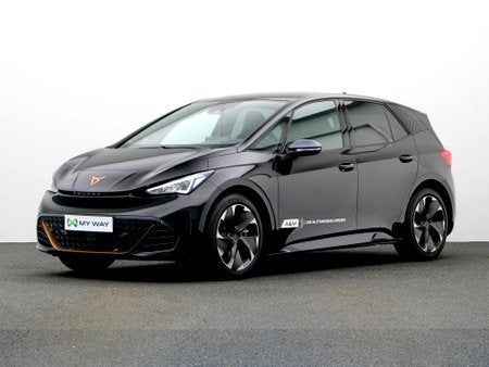 Cupra Born Born eBoost Business 231pk (170kW) v 59 kWh, Auto's, Cupra, Automaat, Adaptive Cruise Control, Zwart, Elektrisch
