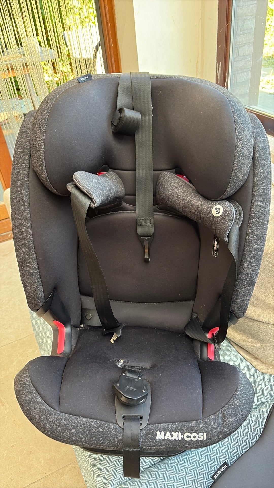 Titan pro autostoel Iso fix, Kinderen en Baby's, Autostoeltjes, Ophalen, Zo goed als nieuw