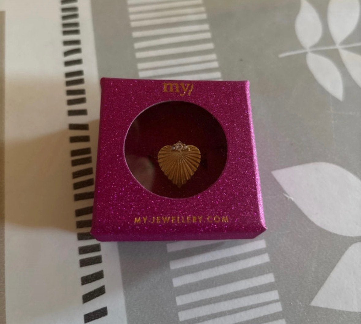 MyJewellery ring hartje, Overige materialen, Nieuw, Ophalen of Verzenden, Dame