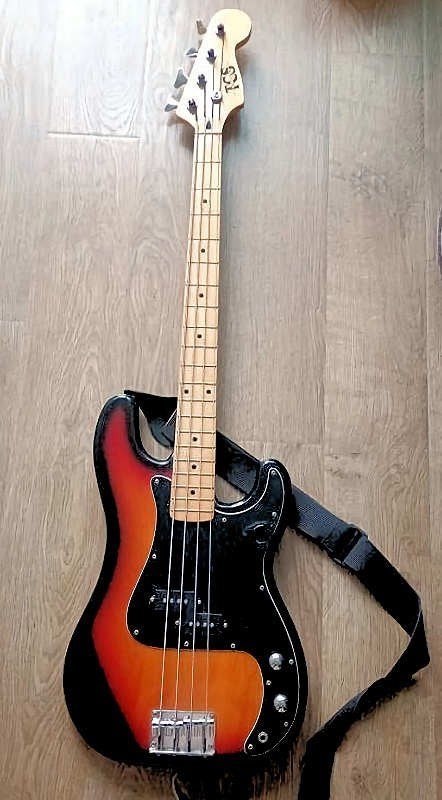 TCS Guitars Precision Bass – Vintage Korea (ca. 1984-1986), Ophalen, Zo goed als nieuw, Elektrisch