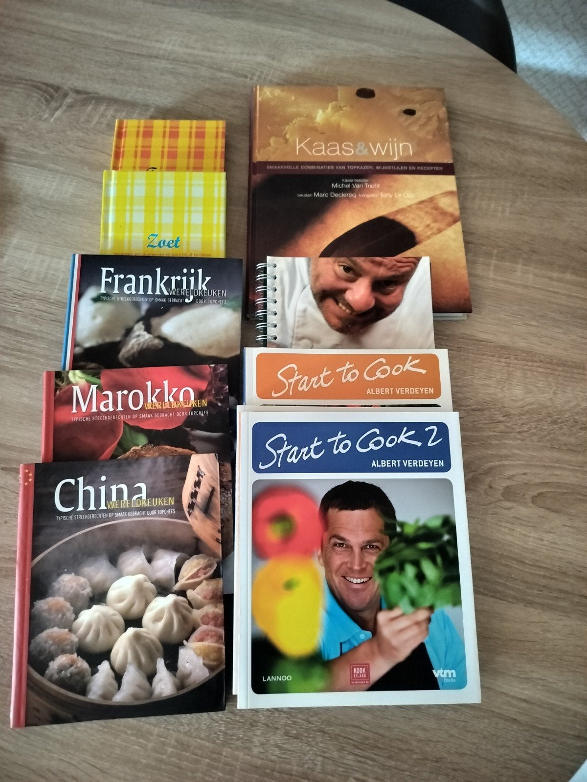 Kookboeken, Enlèvement