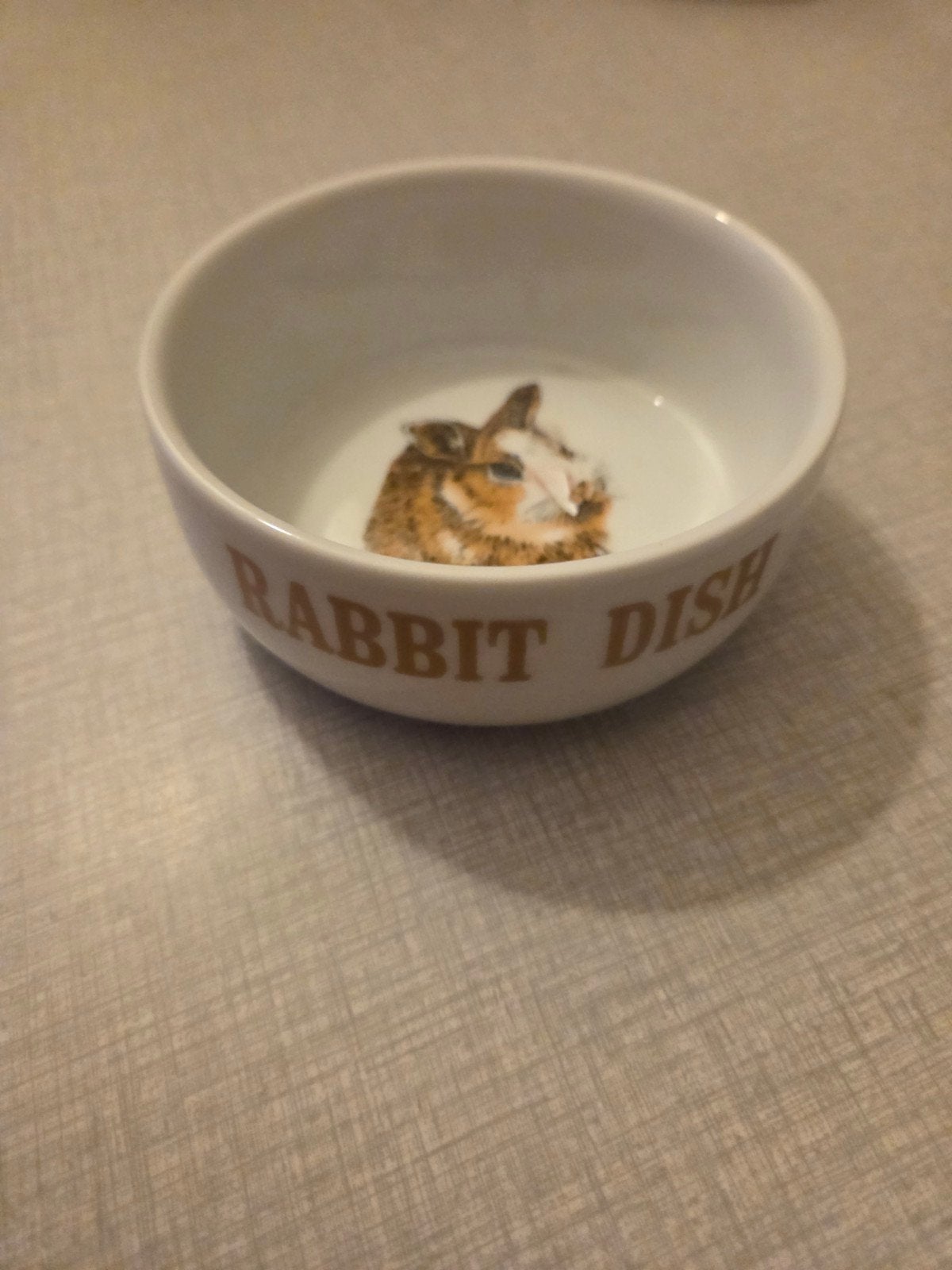 Allez, Rabbit Dish., Animaux & Accessoires, Enlèvement ou Envoi, Comme neuf, Bol de nourriture