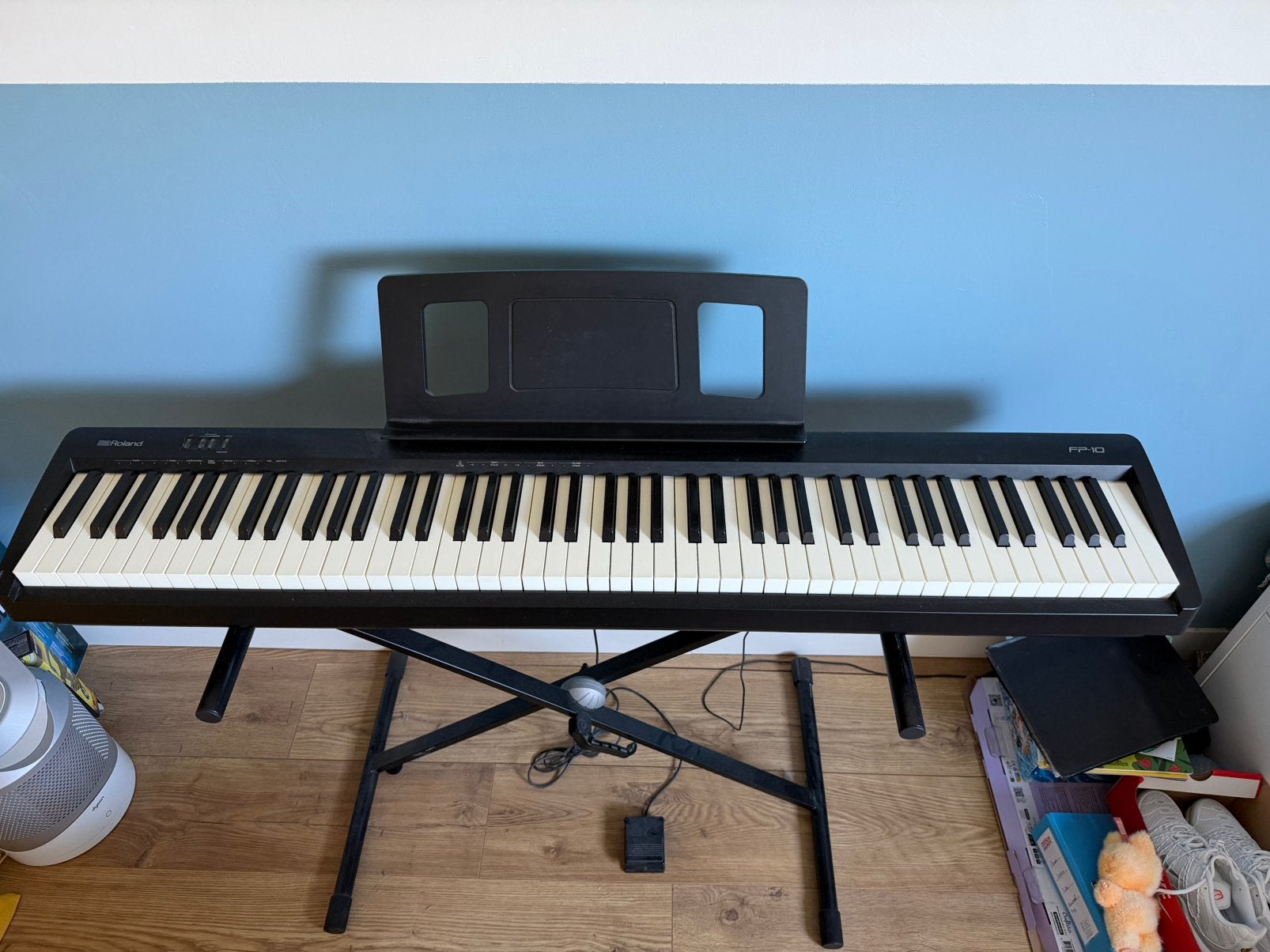 Roland FP-10 – Piano numérique 88 touches + accessoires, Musique & Instruments, Pianos, Enlèvement, Comme neuf, Piano