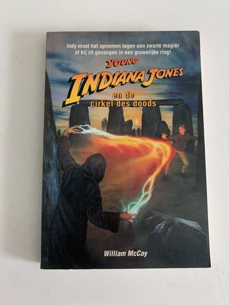Young indiana jones en de cirkel des doods, William Mccay, Boeken, Ophalen of Verzenden, Zo goed als nieuw, Fictie