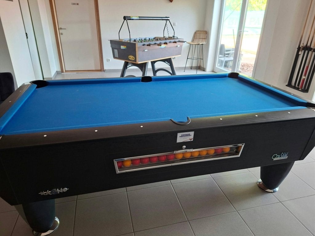 Nieuwe en gebruikte poolbiljarts., Sport en Fitness, Ophalen, Zo goed als nieuw, Pooltafel