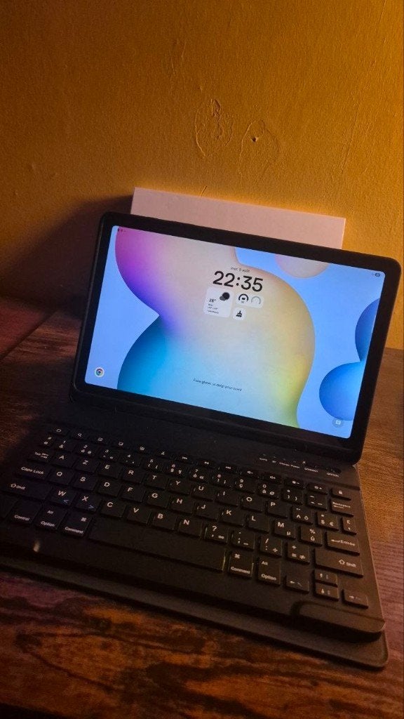 Galaxy Tab S6 Lite + clavier + S pen, Enlèvement, Comme neuf, Samsung Galaxy Tab, 64 GB