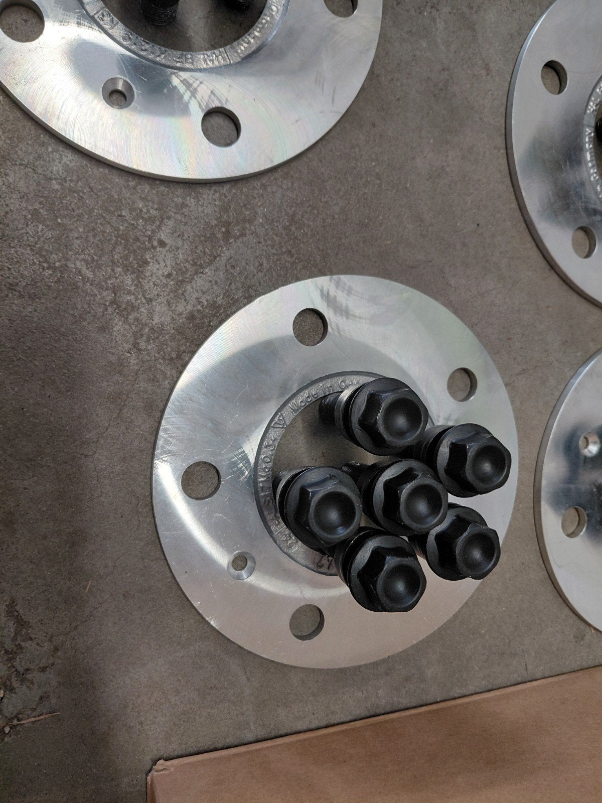Porsche 991 spacers entretoises 5MM origine Porsche  pour ja, Enlèvement, 20 pouces, Jante(s)