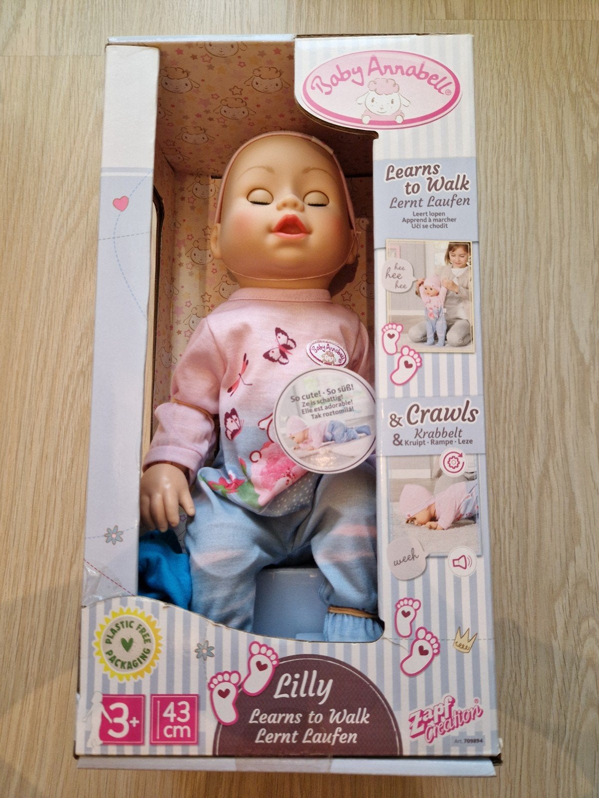 Baby Annabell - Lilly learns to walk, Kinderen en Baby's, Ophalen, Nieuw, Babypop