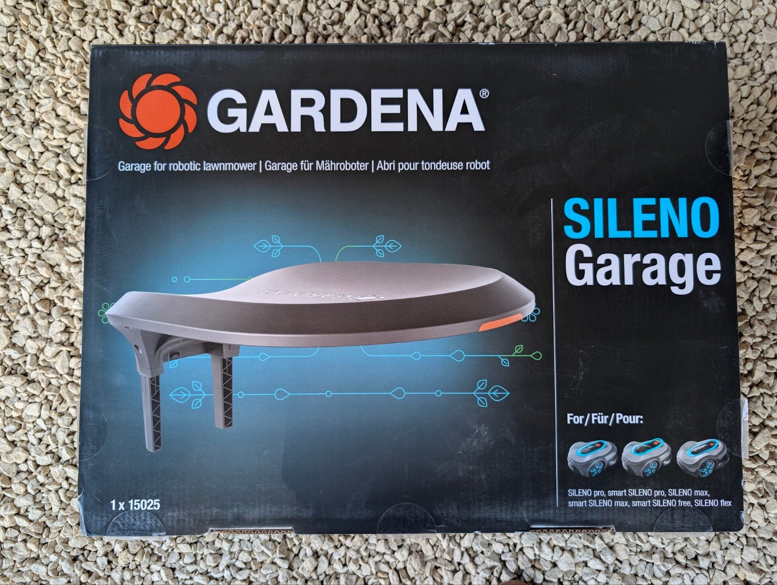 GARDENA SILENO Garage voor Robotmaaier, Enlèvement, Comme neuf, Gardena