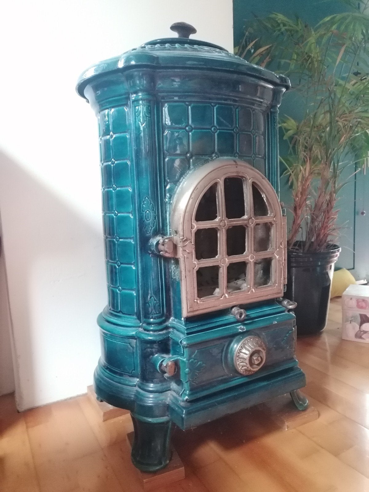 Foyer Nestor Martin décoratif ou à restaurer, Maison & Meubles, Autres carburants, Enlèvement, Utilisé, Autres types
