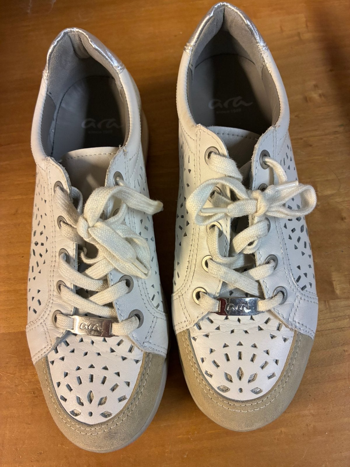 Sneakers Ara maat 37, Beige, Ophalen of Verzenden, Sneakers, Gedragen