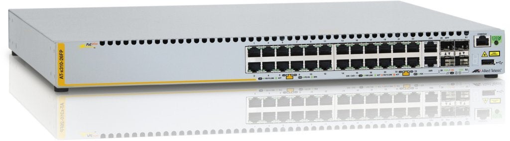 Allied Telesis AT-x310-26FP PoE Switch 26poort