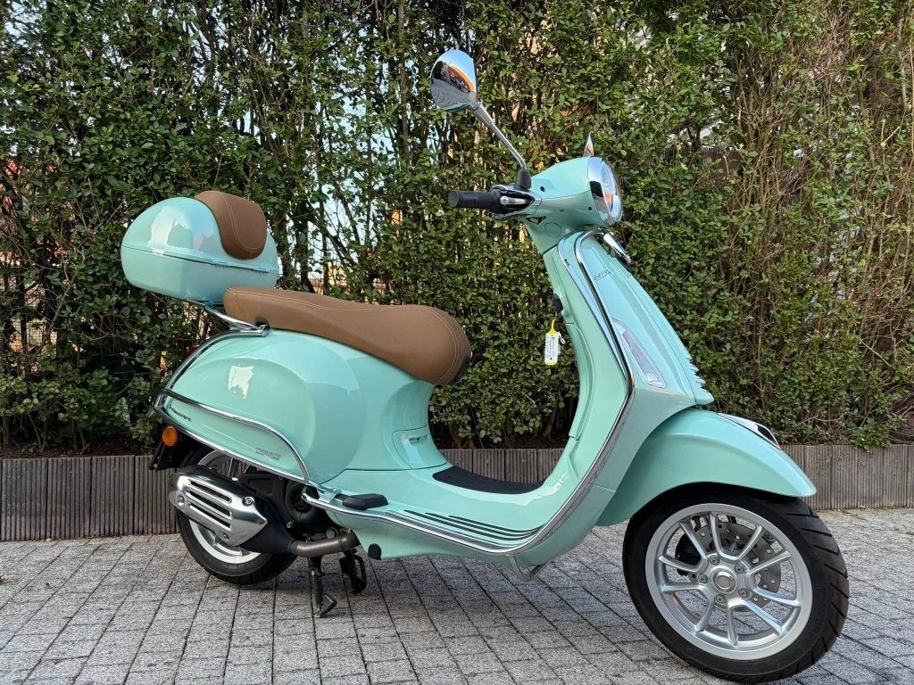 Occasie Vespa Primavera klasse A (25km/u) te koop, Vélos & Vélomoteurs, Scooters | Vespa, Comme neuf, Autres modèles, Classe A (25 km/h)