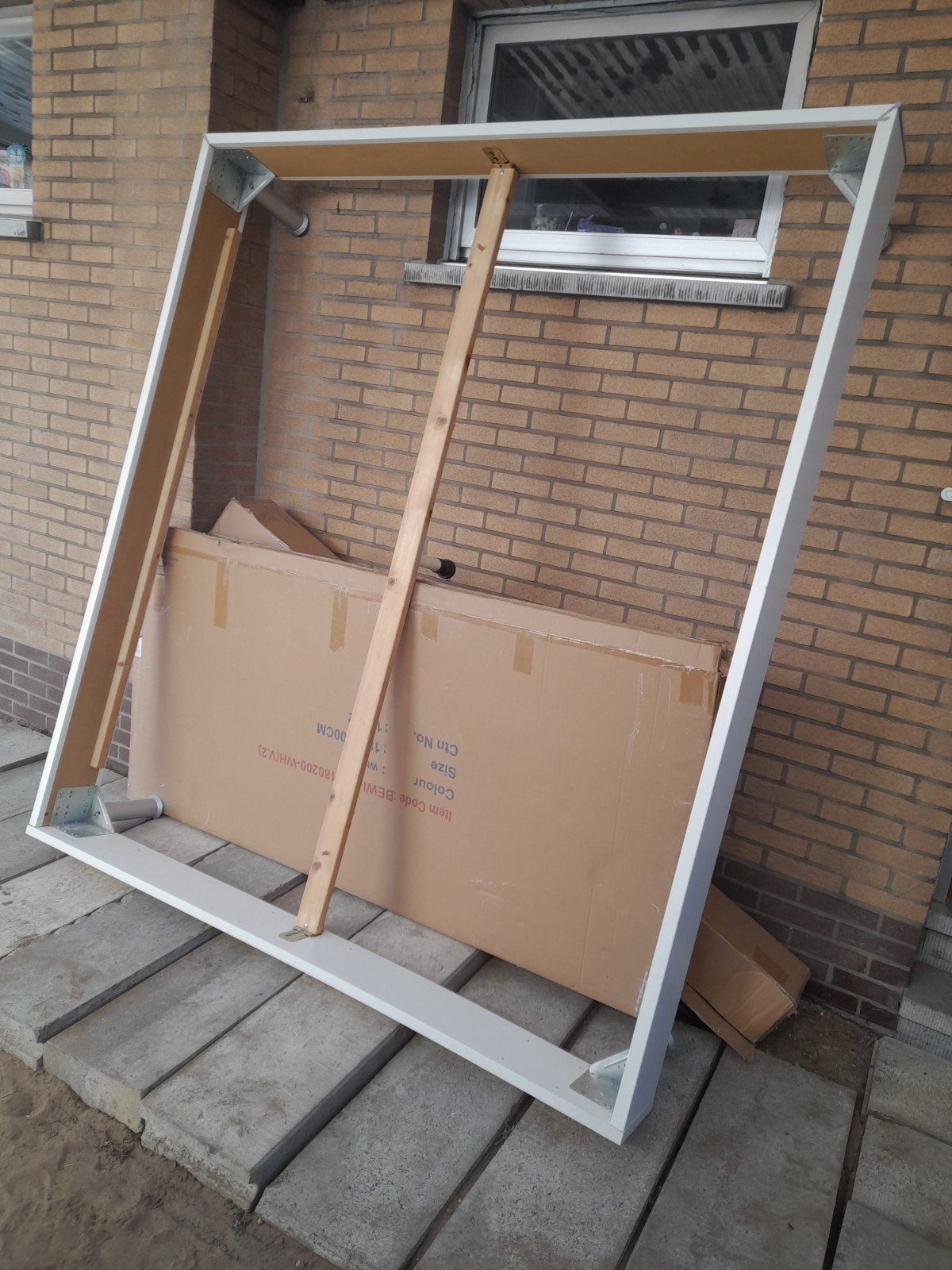 bedbank kader gratis meenemen, Ophalen