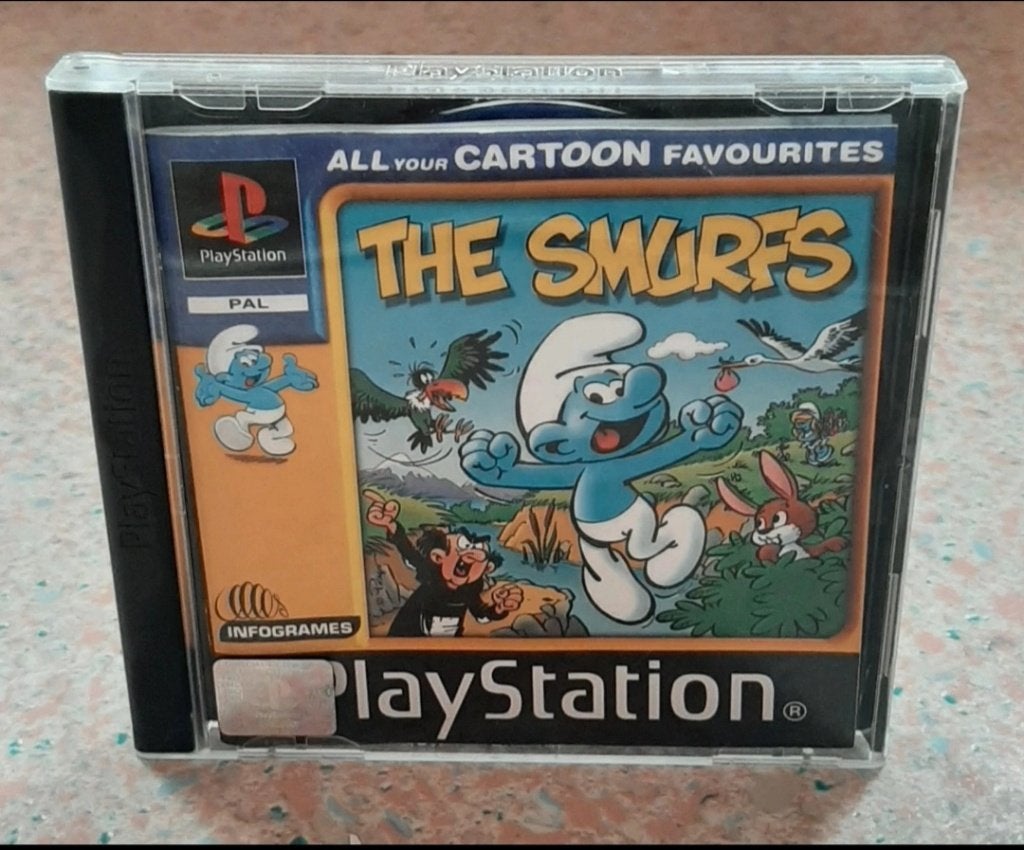 Les schtroumpfs ps1 jeux, Games en Spelcomputers, Games | Sony PlayStation 1, Ophalen of Verzenden, Zo goed als nieuw, Avontuur en Actie