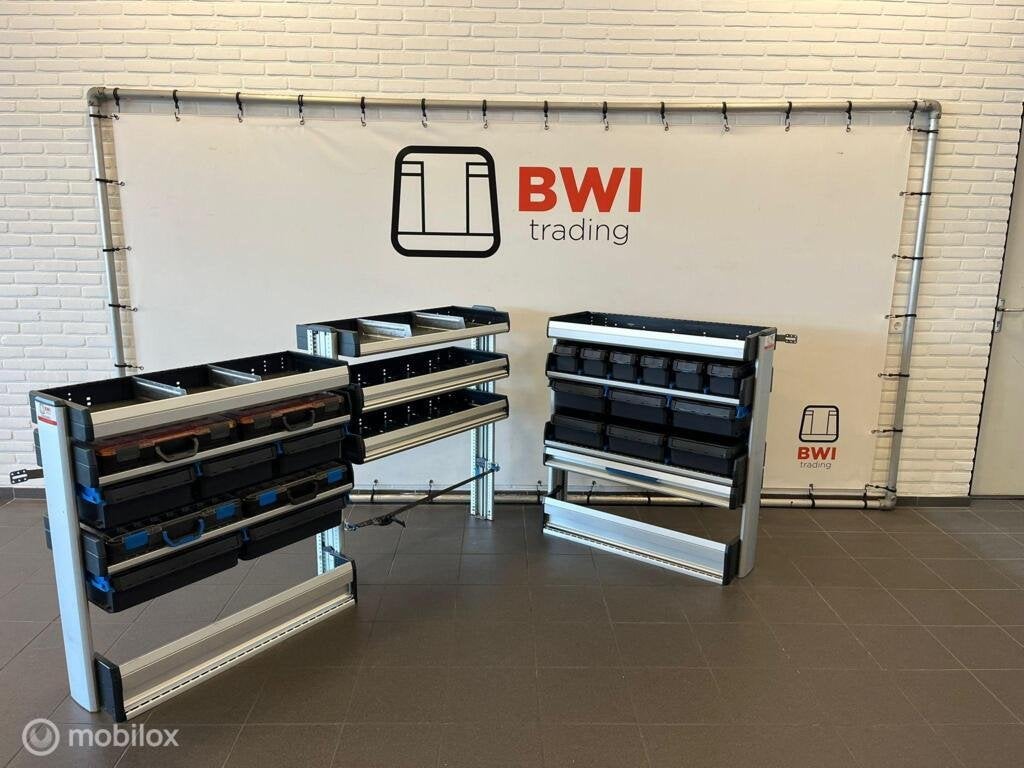 Sortimo set bedrijfswageninrichting L+R complete inrichting, Auto diversen, Ophalen of Verzenden