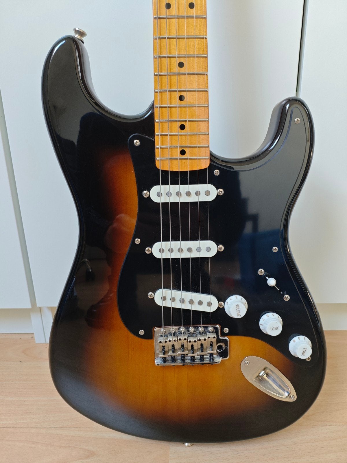 Squier Classic Vibe stratocaster, Musique & Instruments, Enlèvement, Comme neuf, Solid body, Fender
