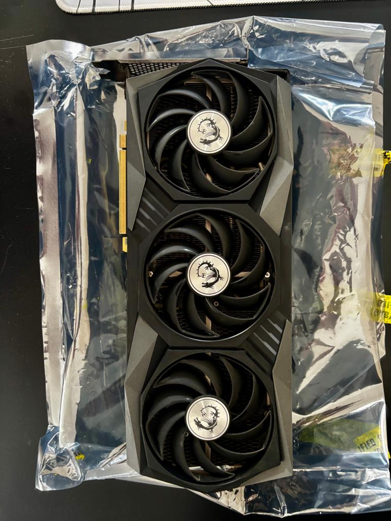 RTX 3060 Ti MSI TRIO X, Informatique & Logiciels, Cartes vidéo, Enlèvement ou Envoi, Comme neuf