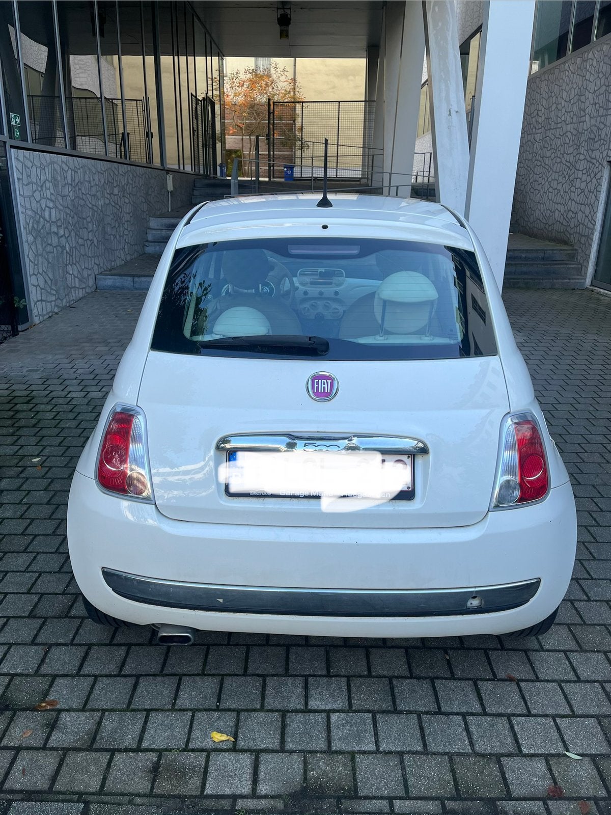 Fiat 500 hatchback, Auto's, 4 zetels, Wit, Berline, Particulier
