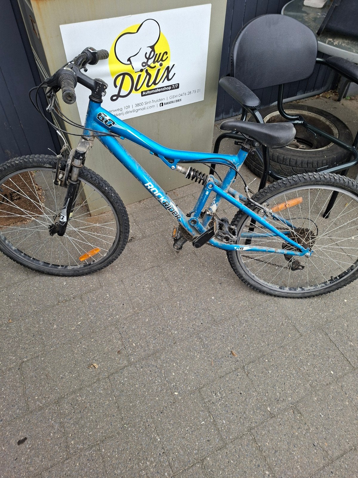 mountebike, Ophalen