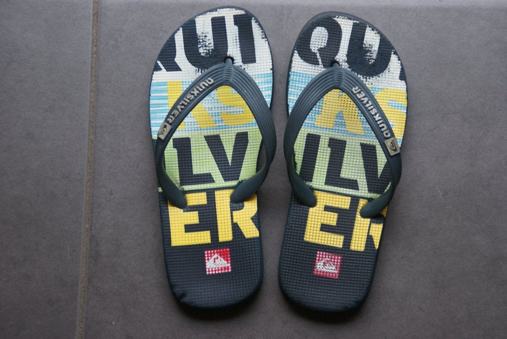 Quiksilver teenslippers maat 34, Gebruikt, Overige typen, Ophalen of Verzenden, Quicksilver