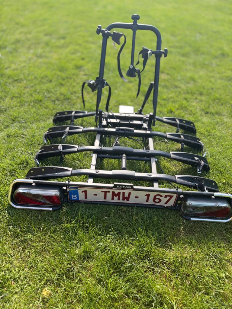Fietsendrager voor 4 fietsen, Ophalen, Zo goed als nieuw
