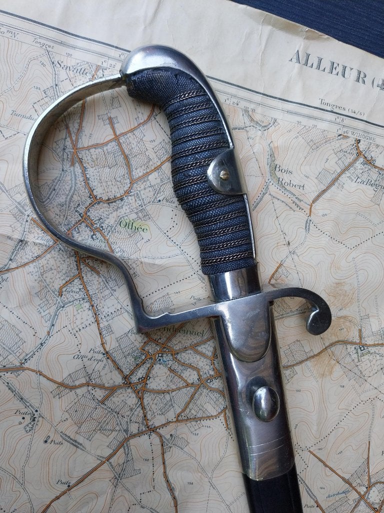 Sabre court Allemand WKC à la Blucher, Enlèvement ou Envoi, Armée de terre, Épée ou sabre