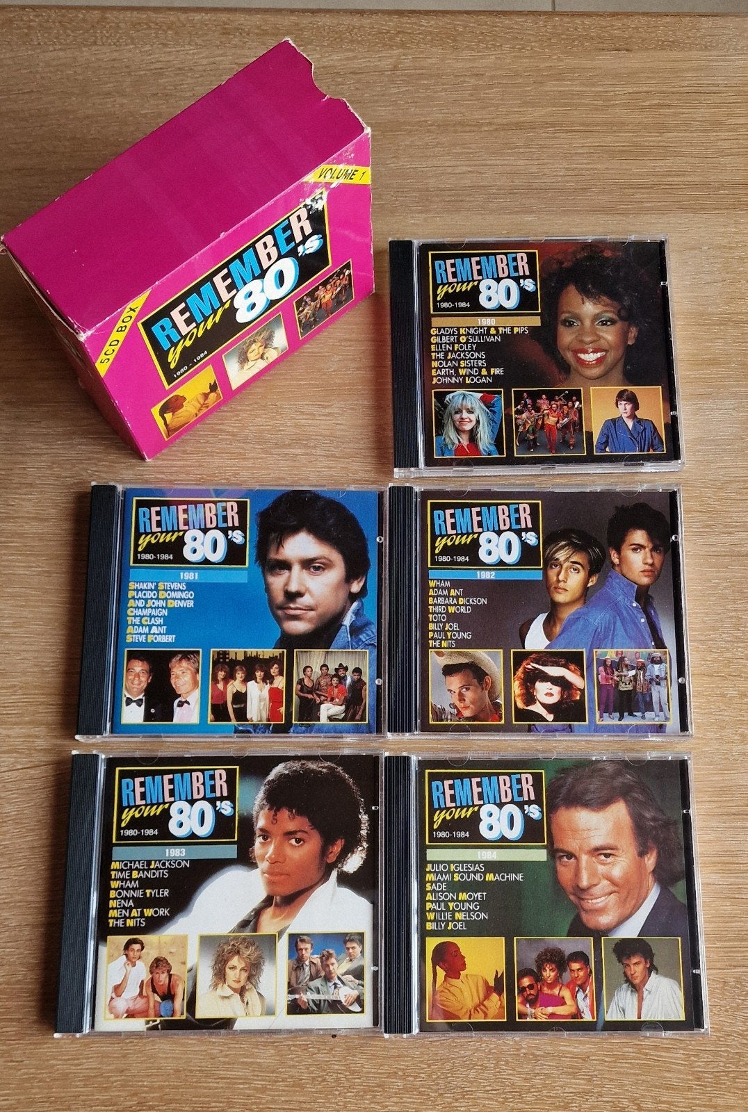 Souvenez-vous de votre 5CD des années 1980 à 1984, Enlèvement ou Envoi