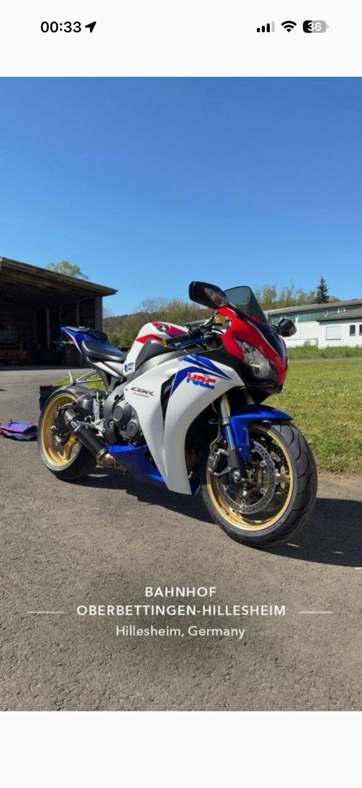 Honda Cbr 1000rr, Enlèvement ou Envoi