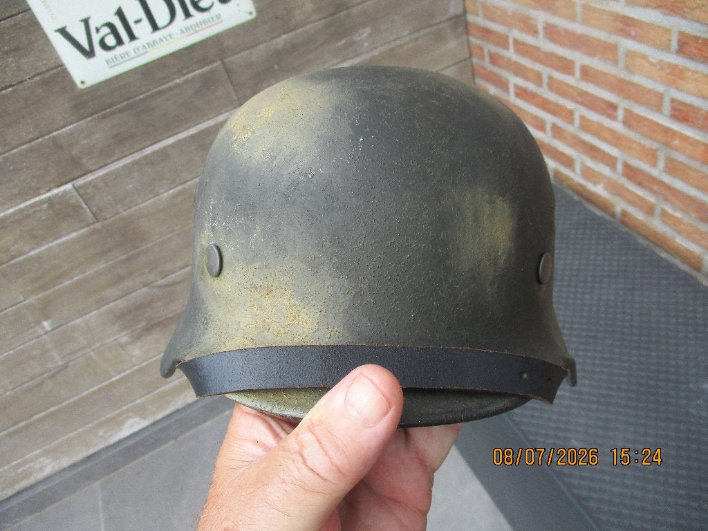 casque allemand, Enlèvement