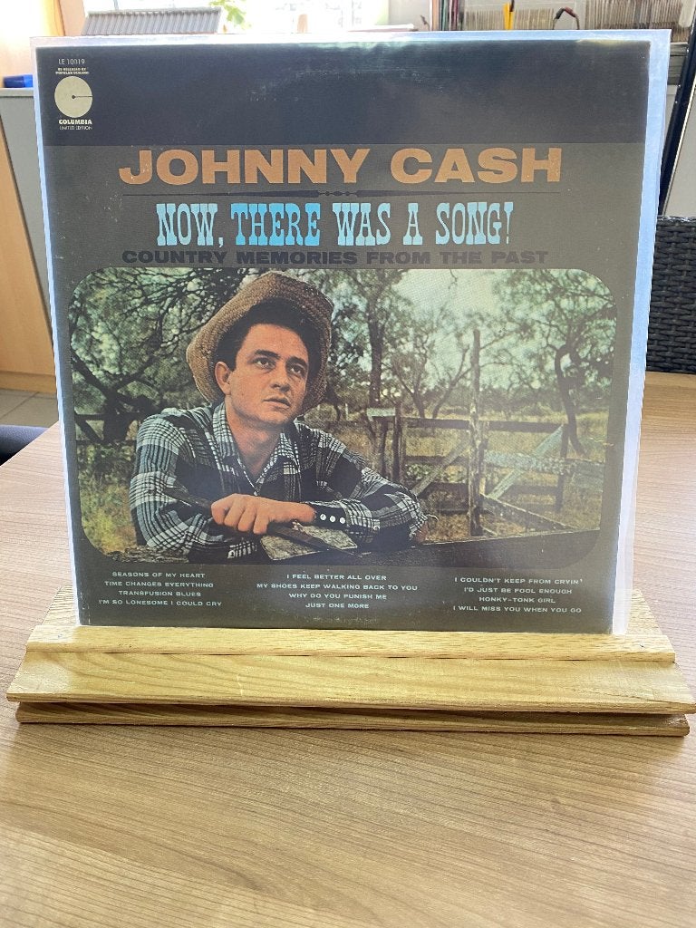 Lp Johnny cash, Cd's en Dvd's, Ophalen, LP, Gebruikt, Fotohoes