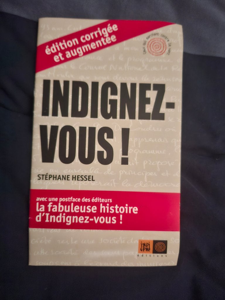 indignez-vous ! de Hessel, Stéphane, Politique, Enlèvement ou Envoi, Stéphane Hessel, Comme neuf