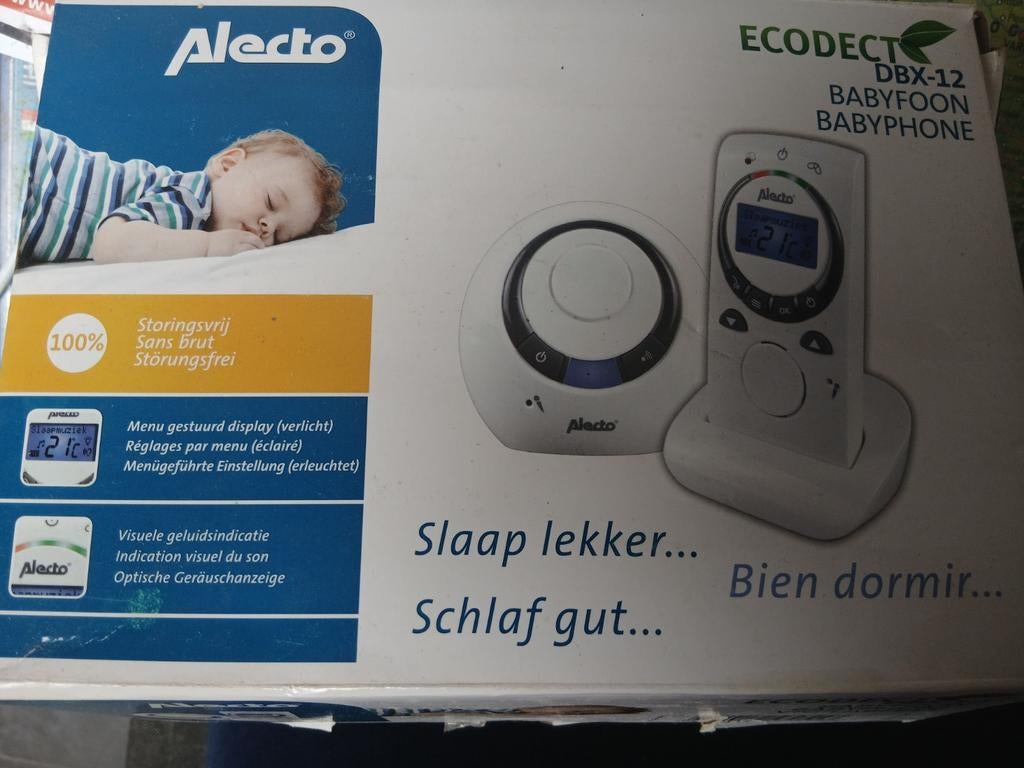 Nieuwe babyfoon Alecto, Kinderen en Baby's, Babyfoons, Ophalen, Terugspreekfunctie