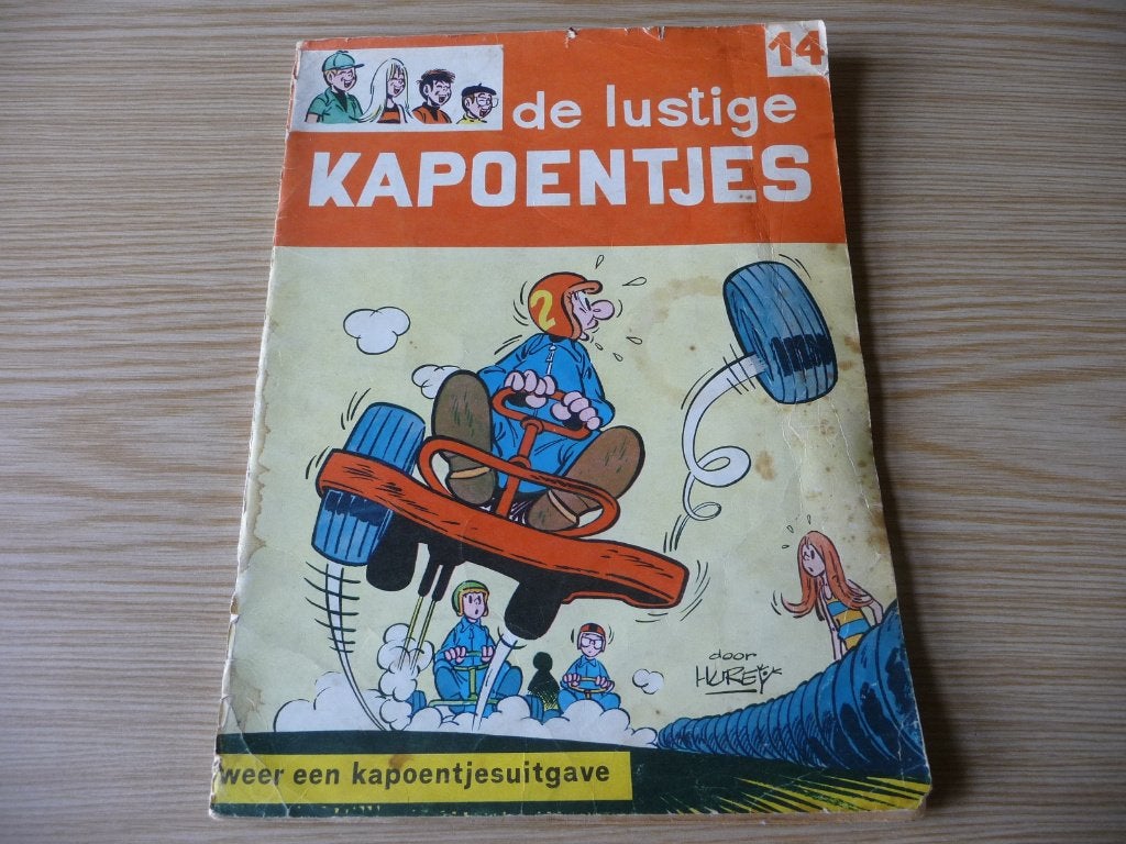 De lustige kapoentjes 14 - 1967 - € 1, Eén stripboek, Ophalen of Verzenden, Gelezen