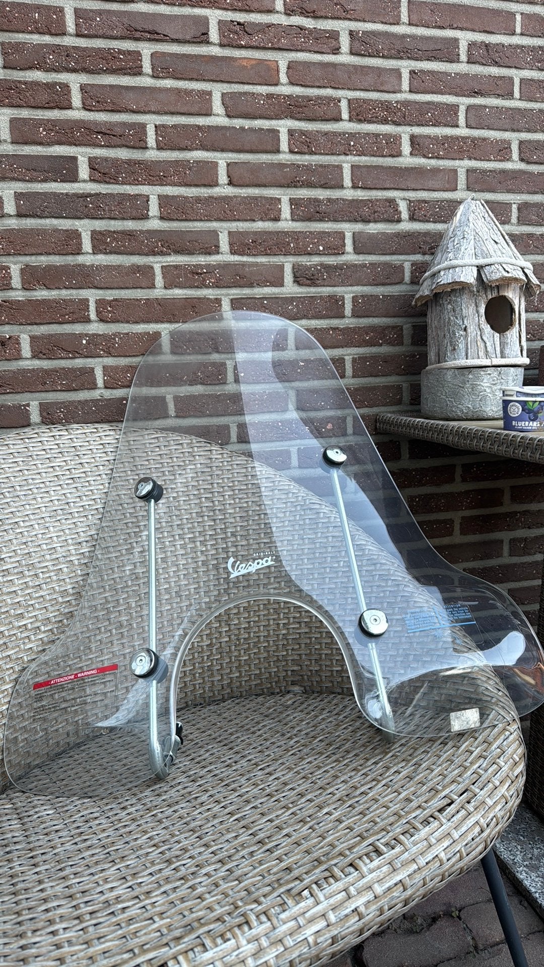 Hoog windscherm origineel Vespa, Ophalen of Verzenden, Gebruikt, Piaggio