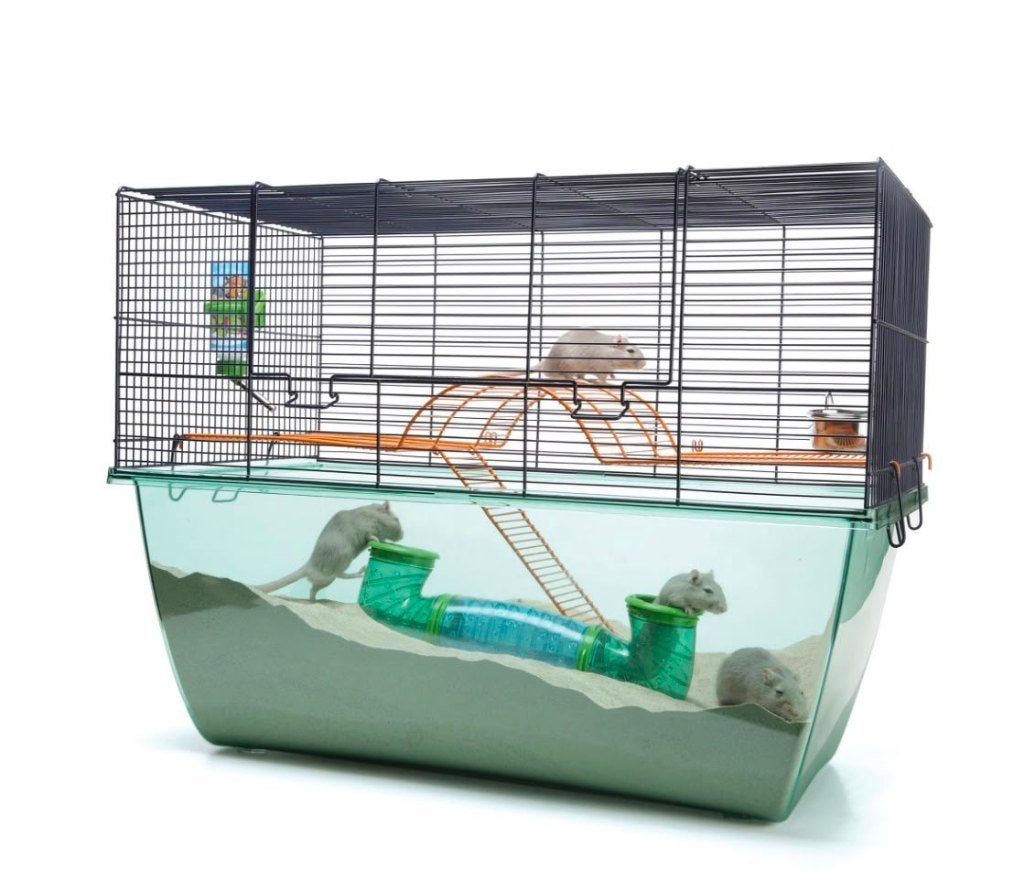 Hamster/gerbilkooi Savic Habitat XL (70x37x51 cm), Dieren en Toebehoren, Kooi, 60 tot 90 cm, Ophalen of Verzenden, Zo goed als nieuw