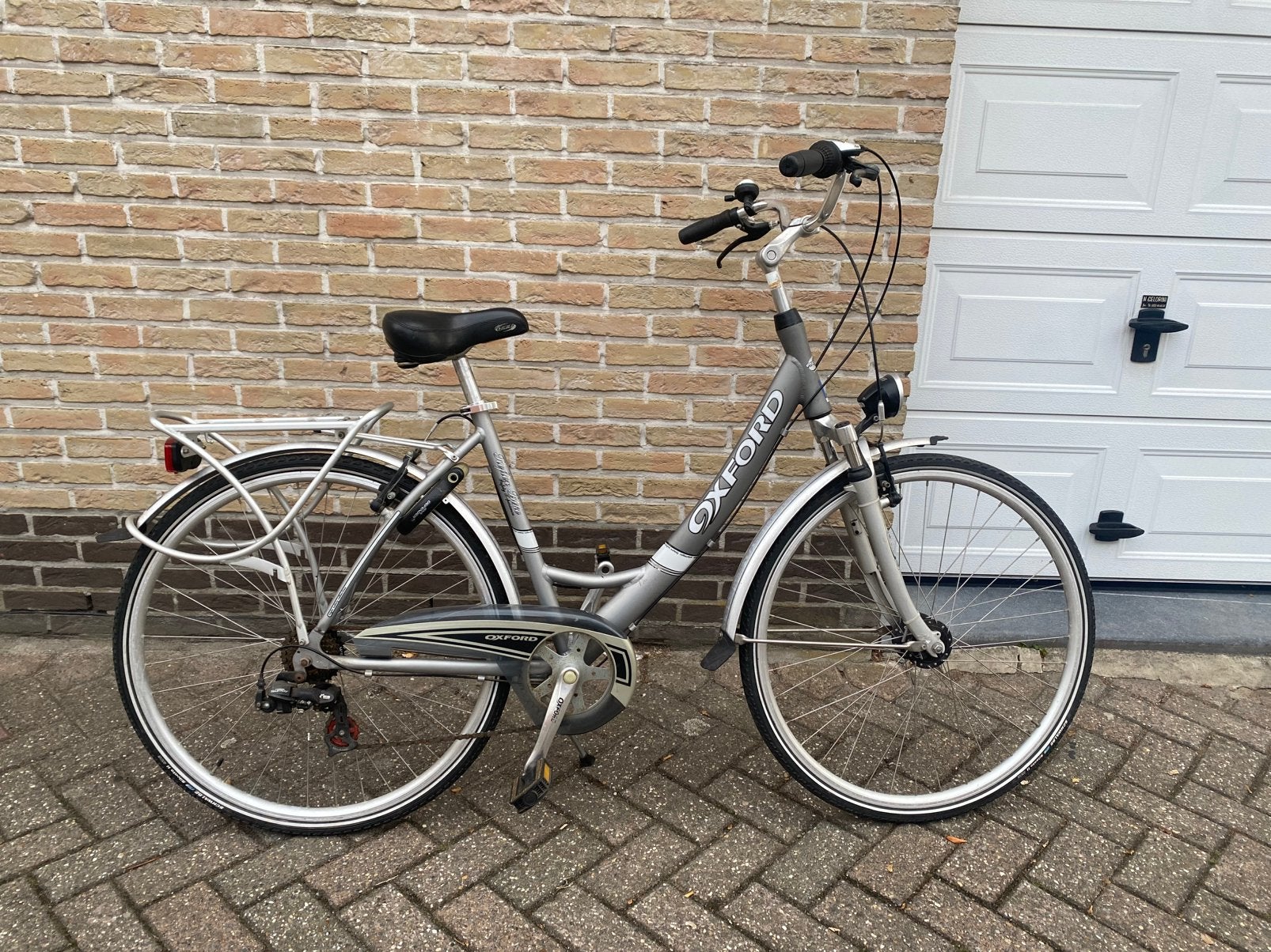 Vélo Oxford pour femmes avec engrenages et suspension avant, Enlèvement, Comme neuf, Vitesses