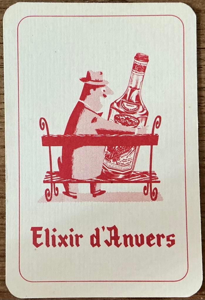 Speelkaart ELIXIR d’ANVERS, Ophalen of Verzenden, Zo goed als nieuw, Speelkaart(en)
