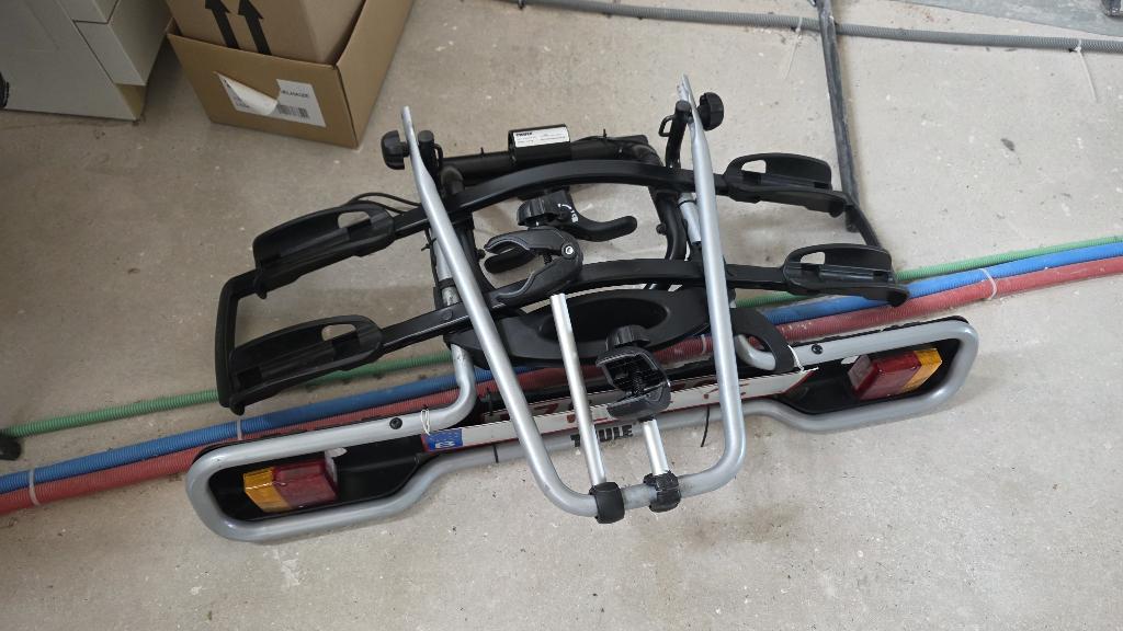 Fietsdrager Thule Euroride type 941, Enlèvement, 2 vélos, Utilisé, Support d'attelage