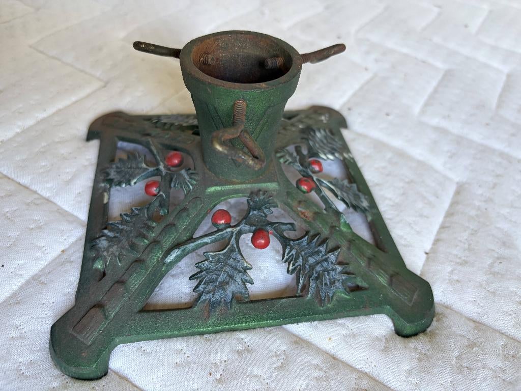 Vintage kerstboomvoet, Diversen, Kerst, Ophalen, Gebruikt