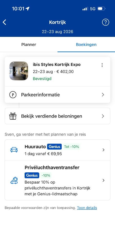 Overnachting, Tickets & Billets, Deux personnes, 1 nuitée