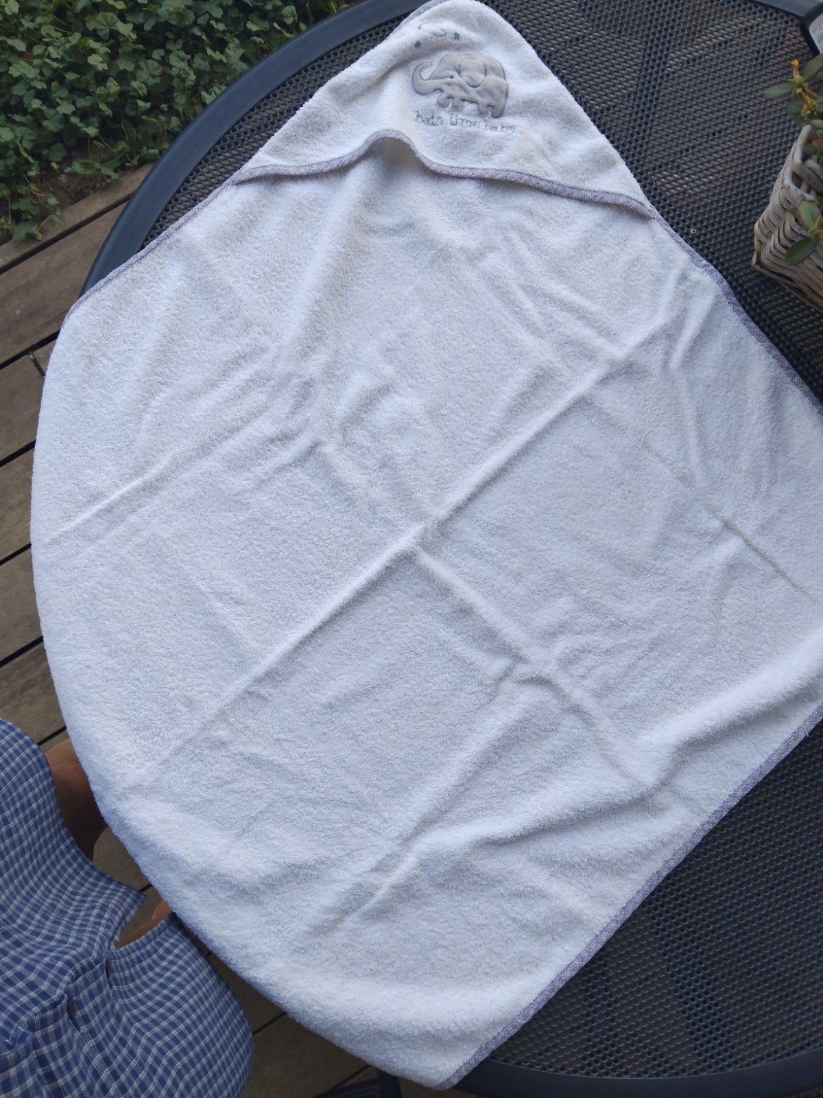 Baby Club by C&A badcape met capuchon – olifantje – zeer moo, Ophalen of Verzenden