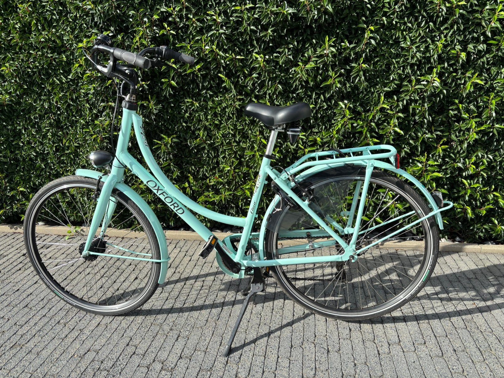 Meisjesfiets 28inch Oxford Fleur., Fietsen en Brommers, Velgrem, Versnellingen, Zo goed als nieuw, Ophalen