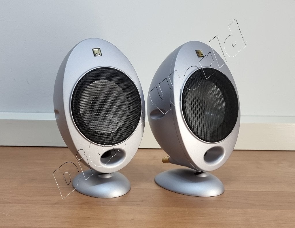 Œufs célèbres KEF, TV, Hi-fi & Vidéo, Bass-reflex, Enlèvement ou Envoi, 60 à 120 watts, Comme neuf