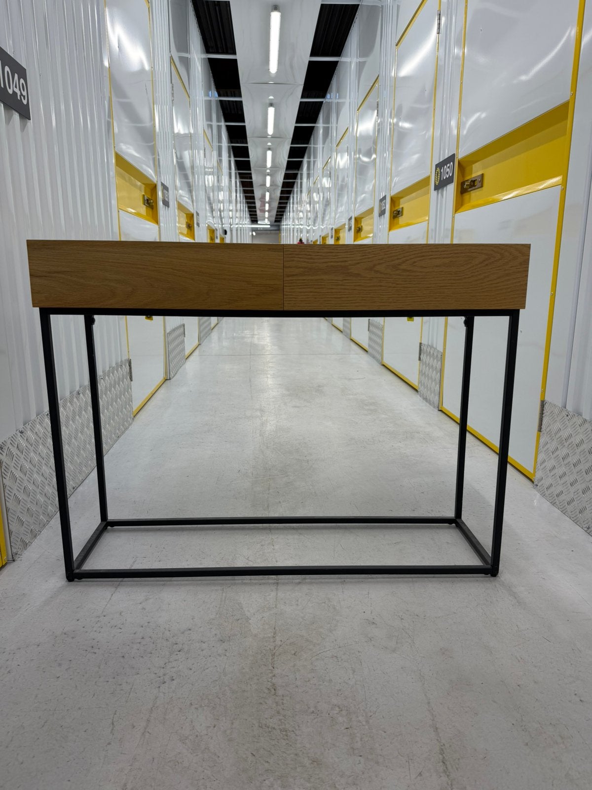 Meuble console / hall d’entrée, Enlèvement, Comme neuf, Métal