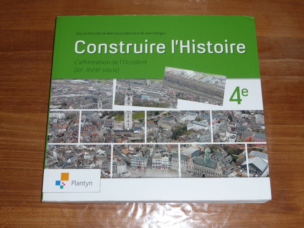Construire l'Histoire 4e éd. Plantyn, Enlèvement, Comme neuf, Histoire