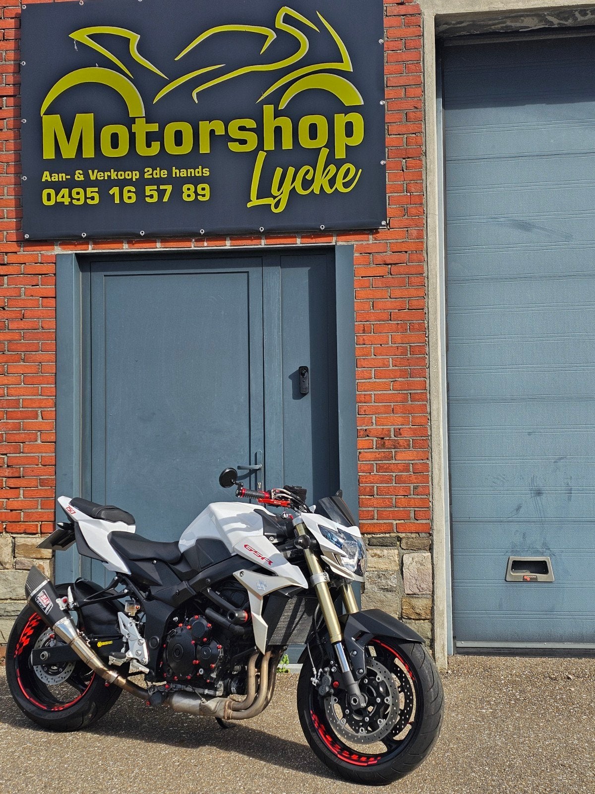 🔥brute Suzuki GSR 750🔥 + 1jaar garantie, Motoren, Sportuitlaat, Nieuw, Bedrijf, Naked bike